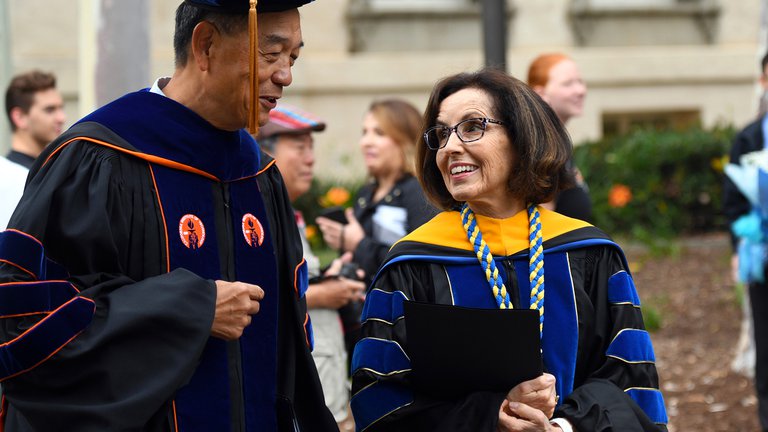 David Lee and France Córdova