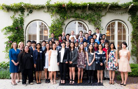 Seniors gather at the May 16 event.