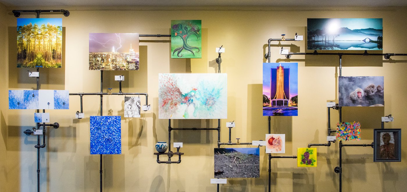 Art created by members of the Caltech community will soon go on display in venues around Pasadena.