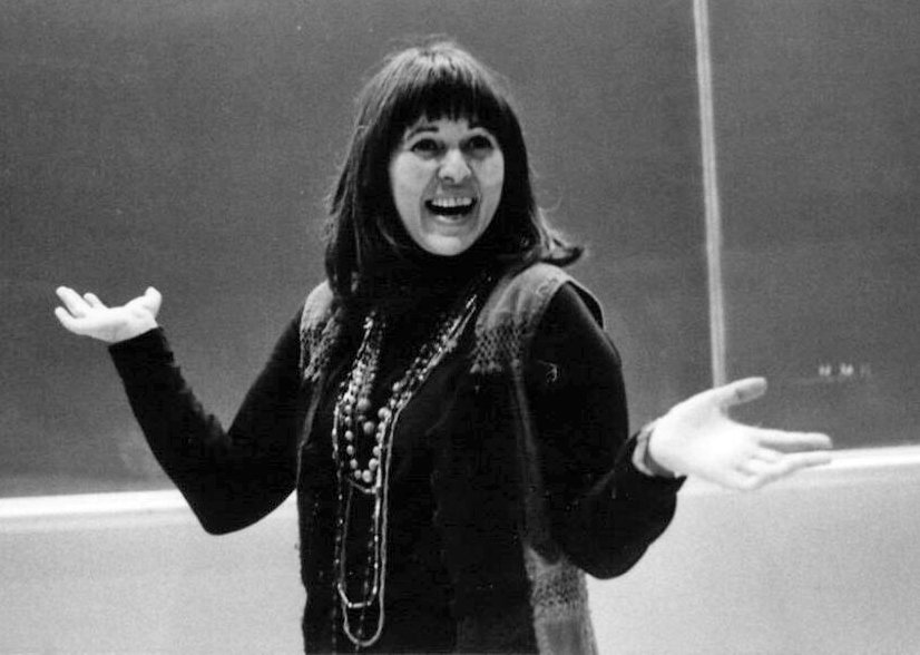 Shirley Marneus, directing the 1979 production of The Music Man.