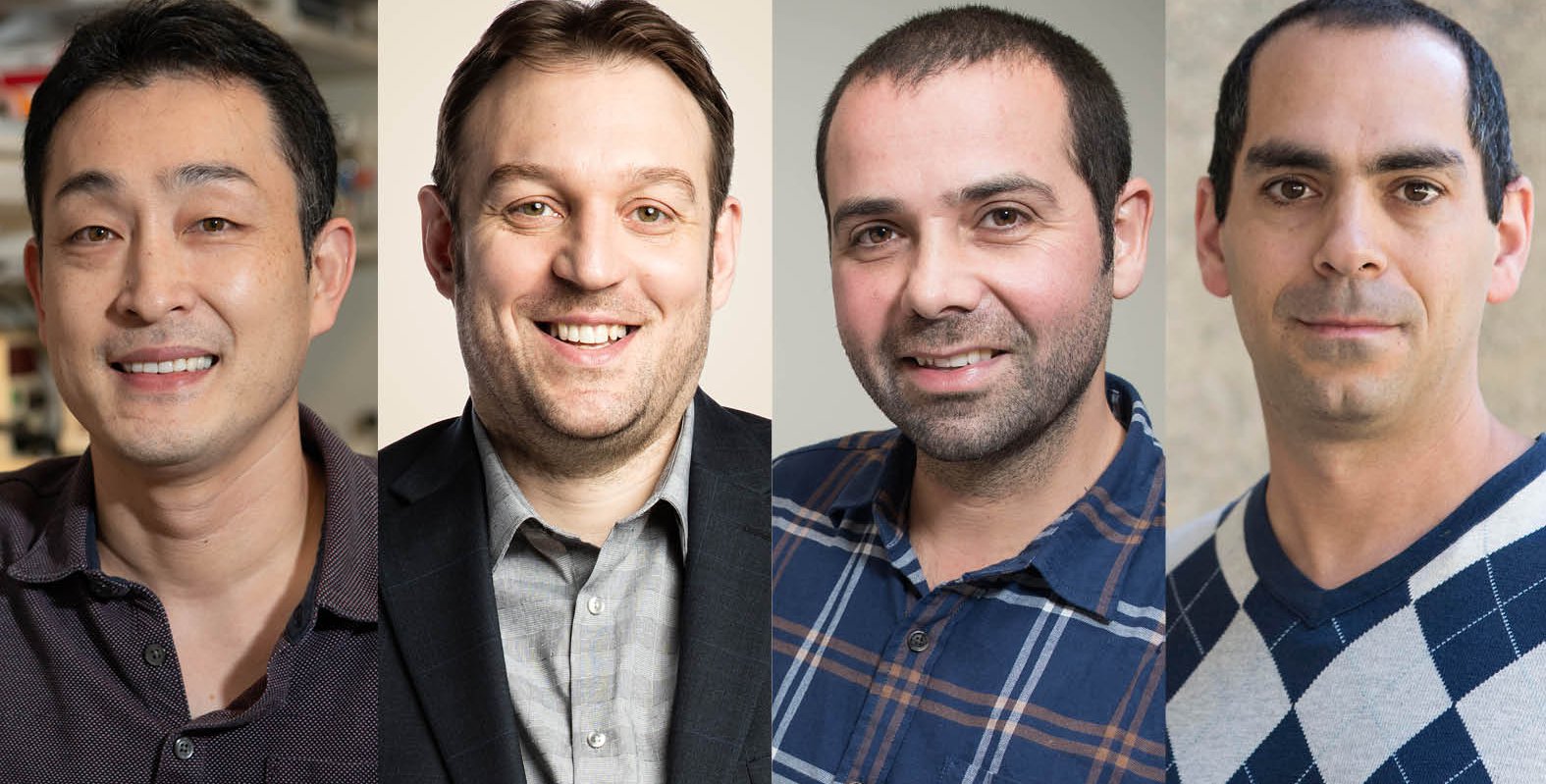 Left to right: Yuki Oka, Stevan Nadj-Perge, Joe Parker, Omer Tamuz