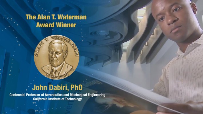 promo image for John Dabiri's Waterman Award