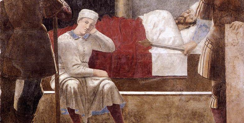 Italian painting of Constantine's dream