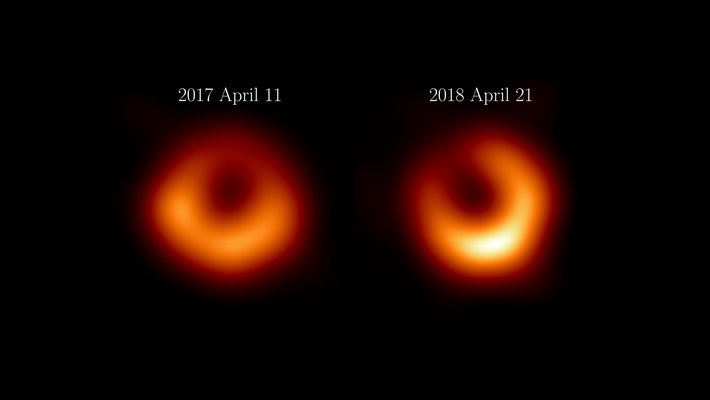 An image of the M87  black hole