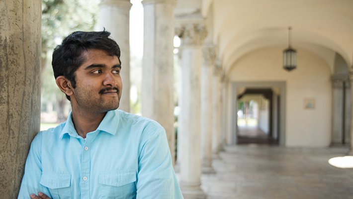 Goldwater Scholar Aadith Moorthy