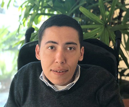 A portrait of Ahmad Omar