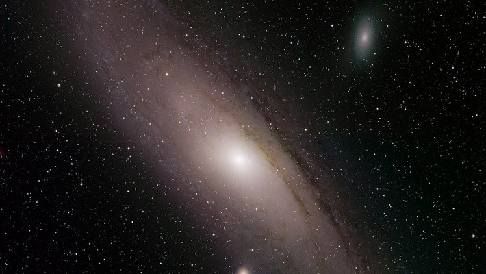 Andromeda as seen by ZTF 
