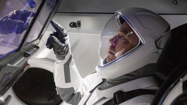 NASA astronaut and Caltech alumnus Robert Behnken