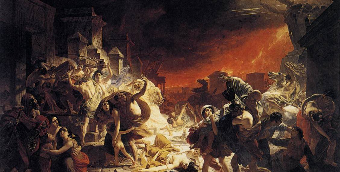 Last Days of Pompeii artwork