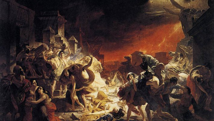 Last Days of Pompeii artwork