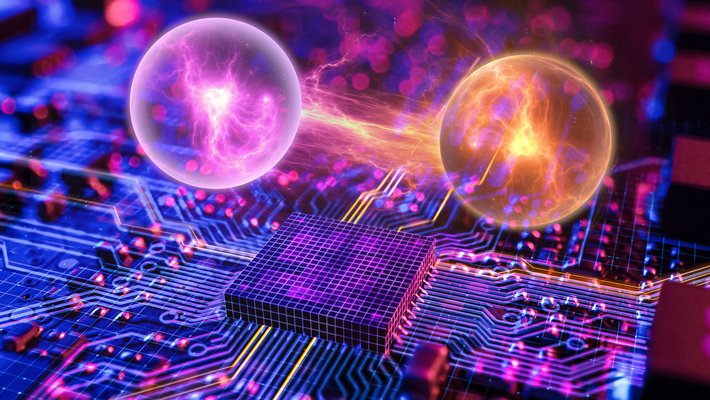 circuit board, quantum graphics