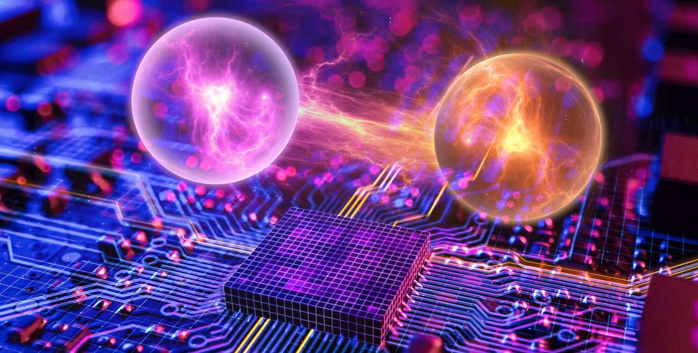 circuit board, quantum graphics