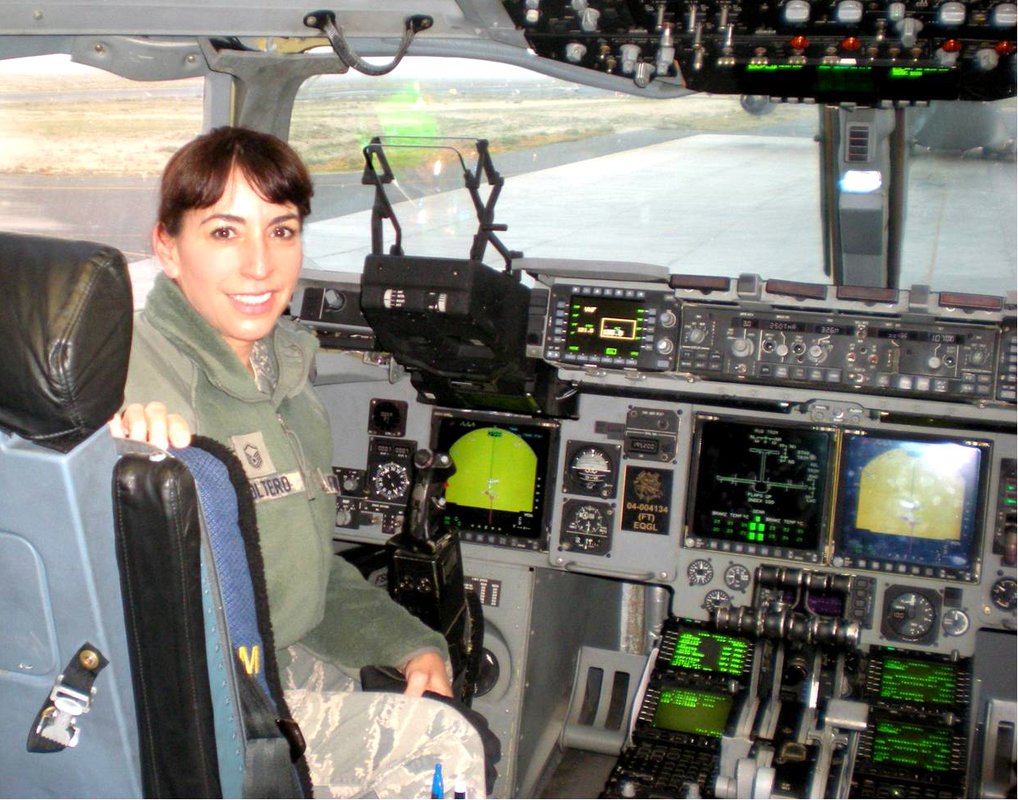 Lisa M. Soltero, business systems consultant with IMSS, served in the U.S. Air Force from 1985 to 1989 and, in 2001, joined the Air Force Reserve. She is a senior master sergeant at the 50th Aerial Port Squadron based at March Air Reserve Base. 