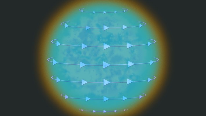 Illustration of electron spin