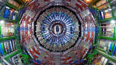 A picture of the CMS experiment