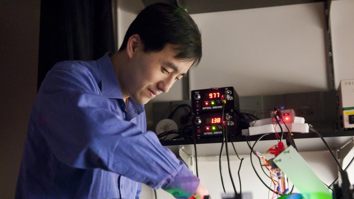 Long Cai, professor of biology and biological engineering