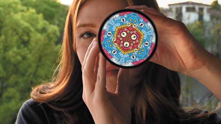 image of a kaleidoscope