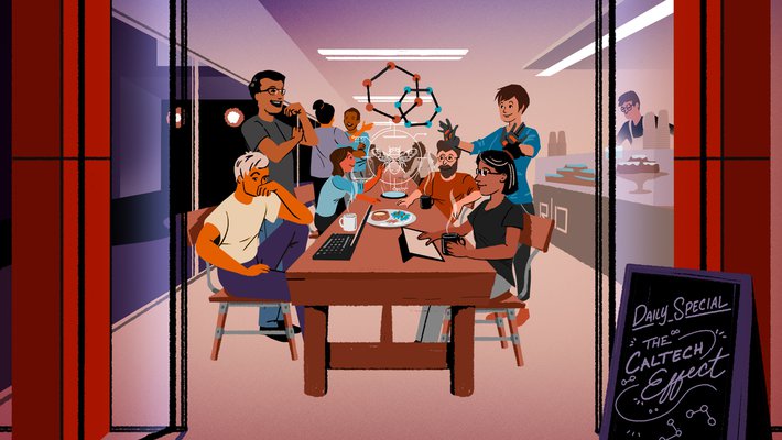 cover illustration from January 2020 Break Through e-magazine