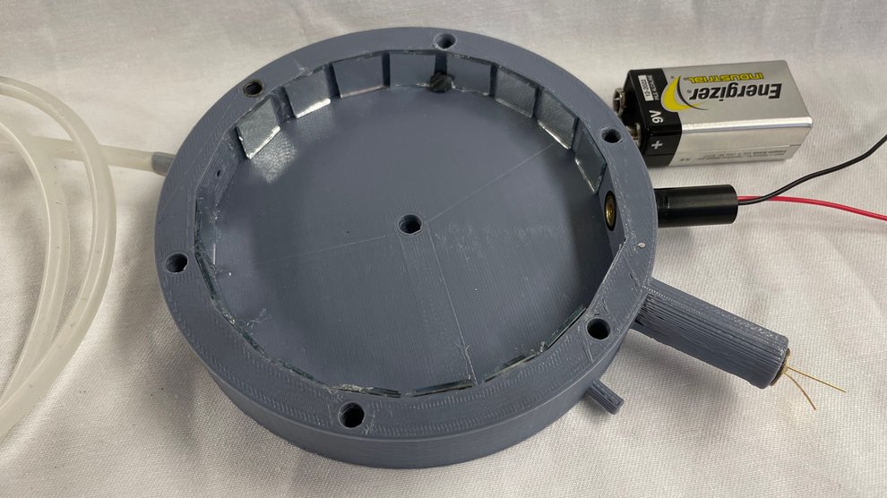 Student-made black carbon sensor