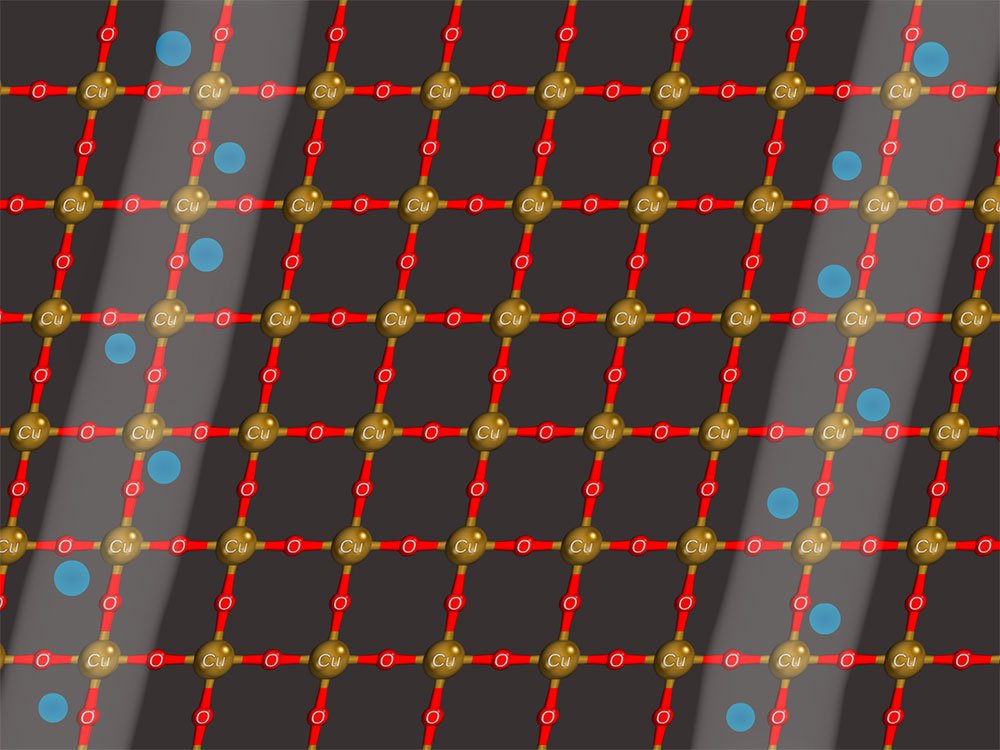 Illustration shows the “rivers of charge”