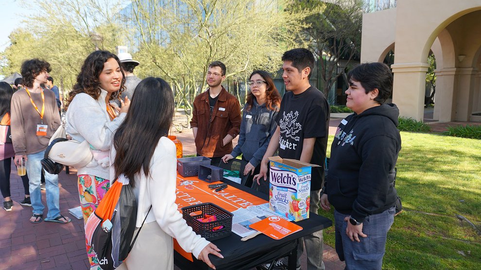 Students in the QuestBridge Scholars Network speak to admitted students