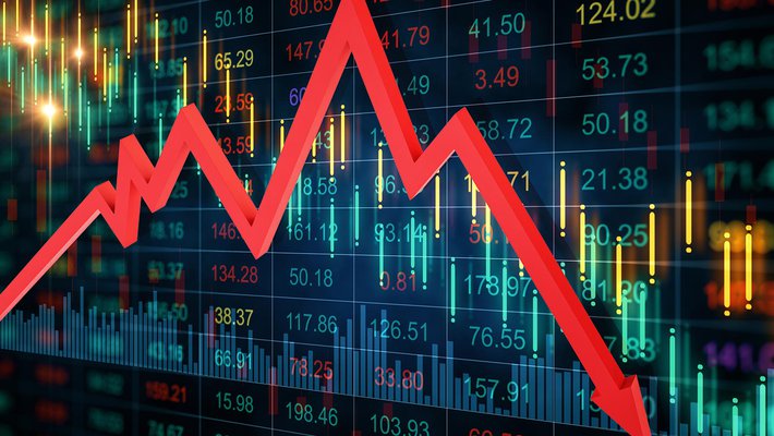 Stock image of stock market activity
