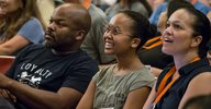 audience members at Convocation 2019