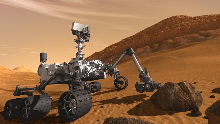 Curiosity rover