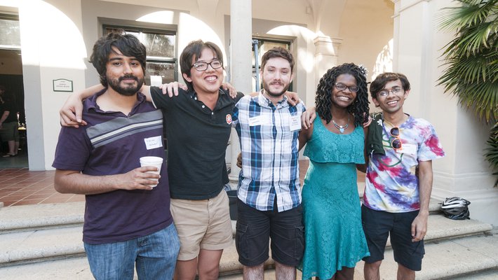 Alumni at Dabney House Reunion Event