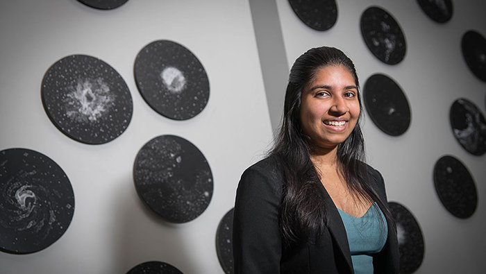 A portrait of student Roohi Dalal