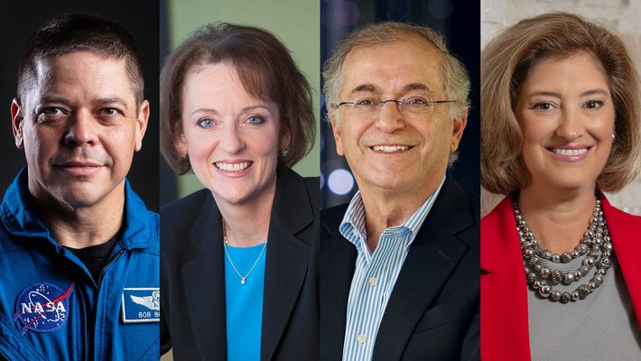 collage of four headshot photos