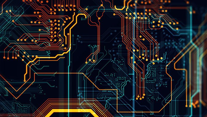 colorful circuit board
