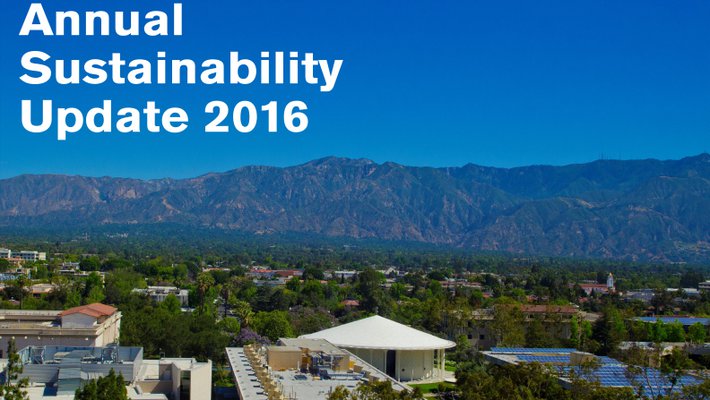 The annual report details the goals, successes, and challenges facing the Institute in terms of sustainability.