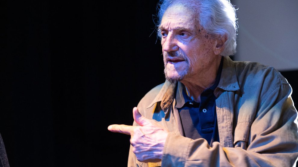 Actor Hal Linden in Tesla: A Radio Play for the Stage