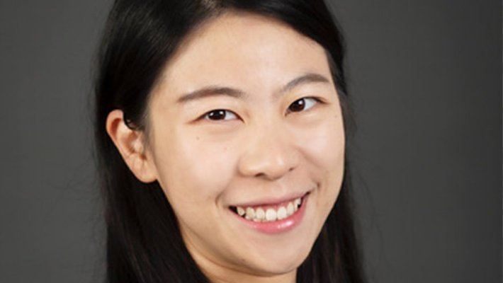 Caltech C Fellow Yujia Huang smiling in close-up