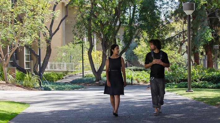 Caltech's 2015 Watson Fellows, Janani Mandayam Comar and Aaron Krupp.