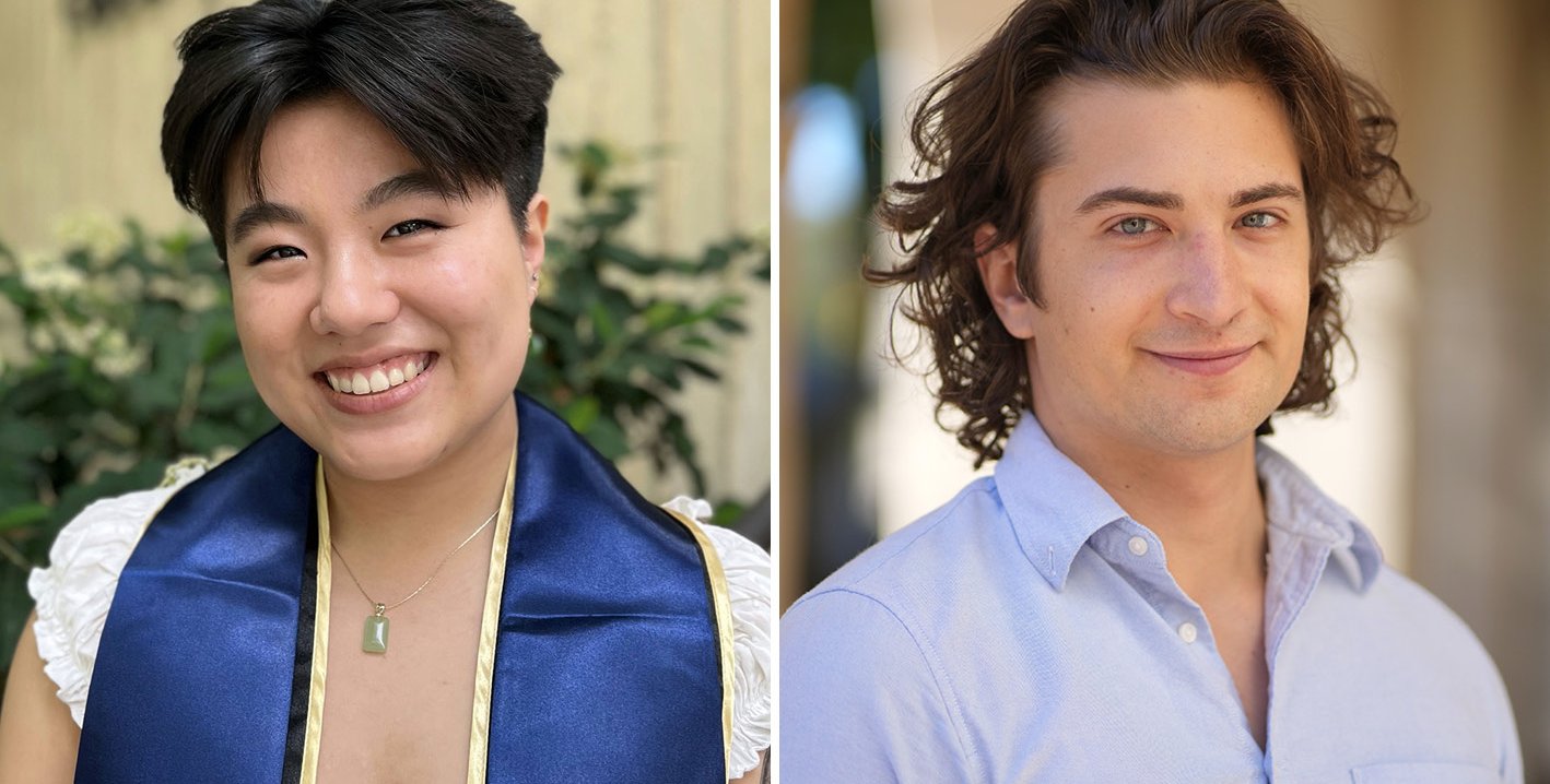 Abigail Jiang and Michael Yusov