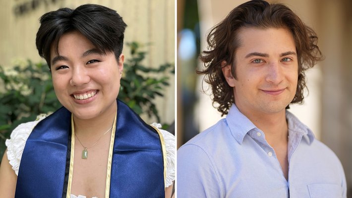 Abigail Jiang and Michael Yusov