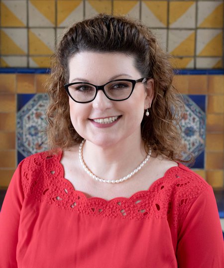 Caltech librarian Kara Whatley