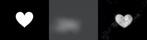 Heart taken by Scotch Tape camera