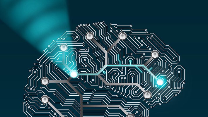 Artwork of brain circuits