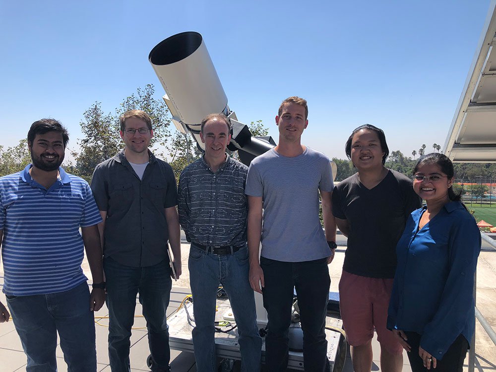 Kasliwal with her team