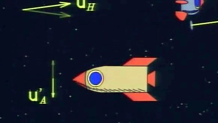 Image of spaceships and vector math symbols