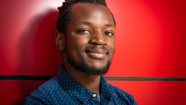Graduate student Daniel Mukasa