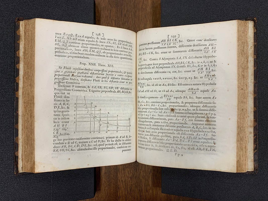 Caltech's copy of the Principia