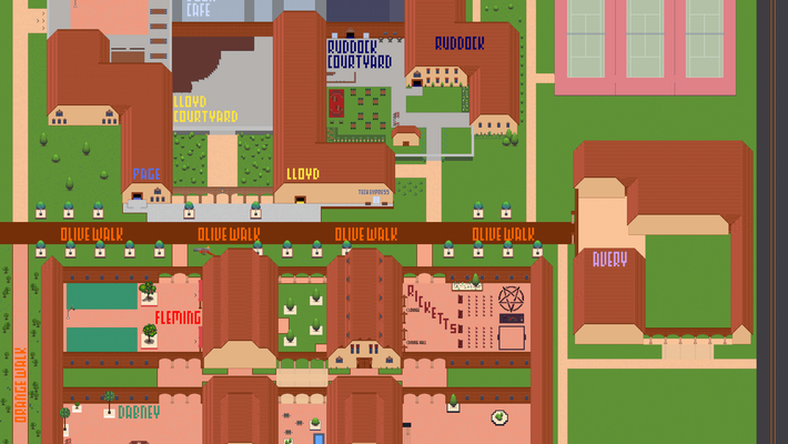 Virtual Caltech campus