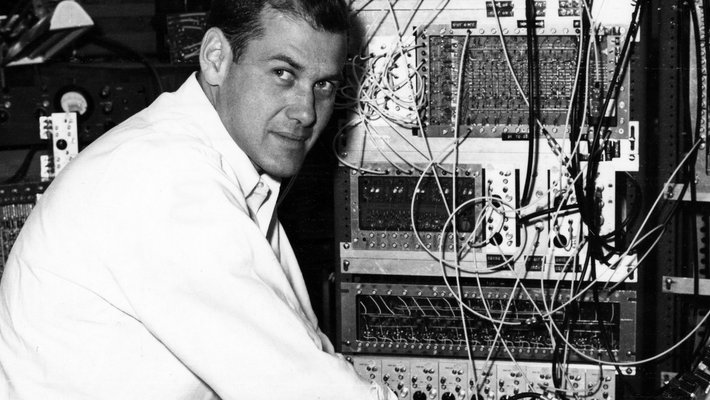 Jerry Pine at the Brookhaven National Laboratory, circa 1965.
