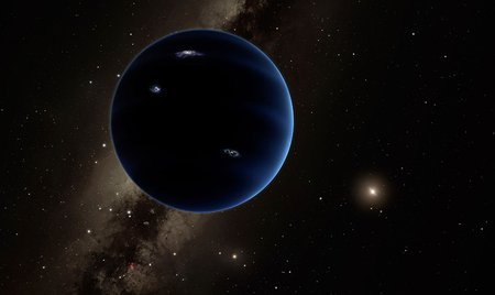 artistic rendering of Planet Nine