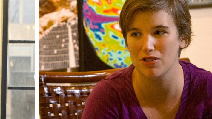 Caltech postdoctoral scholars Jessica Hinojosa (left) and Abigail “Abby” Crites (right).