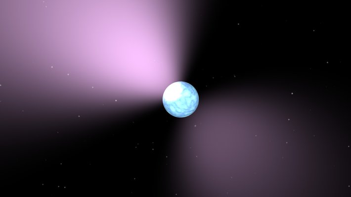 Pulsar artist's concept